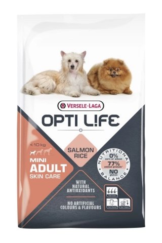 Versele-Laga Opti Life Adult Skin Care Mini Z Łososiem 7,5kg