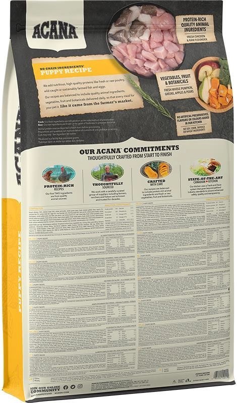 Acana Heirtage Puppy&Junior 11,4kg