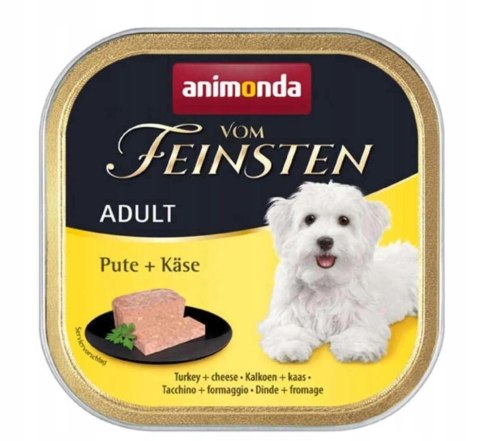 Animonda Vom Feinsten Dog Adult Indyk Z Serem 150g