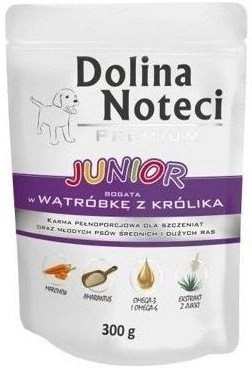 Dolina Noteci Premium Junior Bogata W Wątróbkę Z Królika 300g