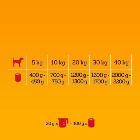 Pedigree Mokra Karma Dla Dorosłych Psów Z Wołowiną W Galarecie Puszka 400g
