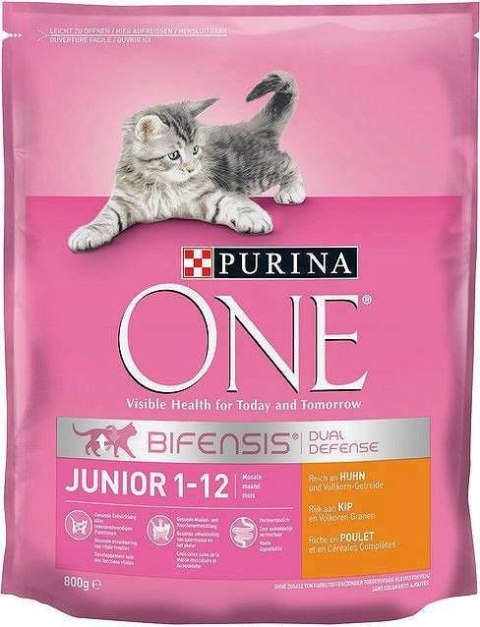 Purina One Junior Karma Z Kurczakiem Dla Kociąt 800g