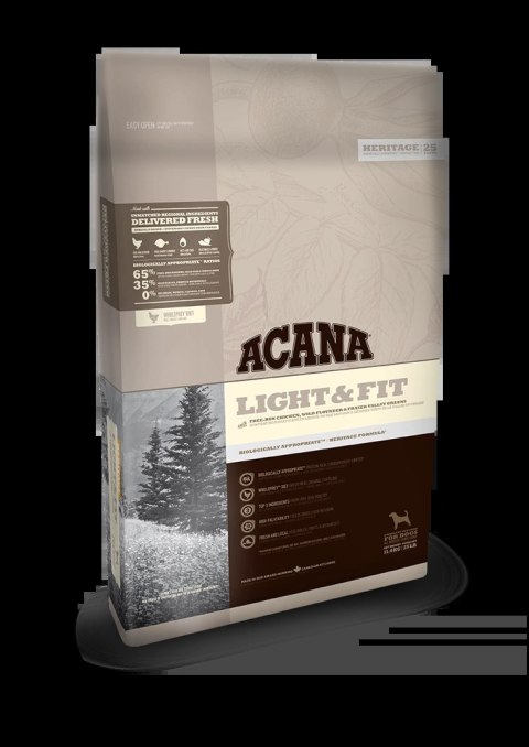 Acana Heritage Light & Fit Dog 11,4kg
