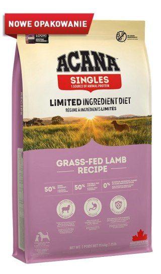 Acana Singles Grass-Fed Lamb 11,4kg
