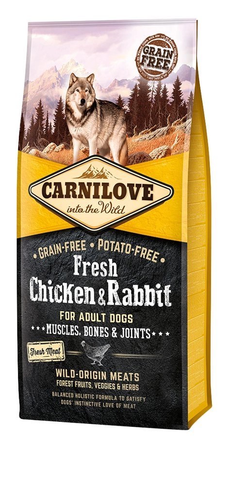 Carnilove Dog Fresh Chicken Rabbit Adult 12kg