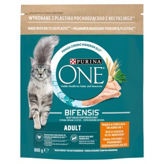Purina One Cat Adult Z Kurczakiem Dla Kota 800g