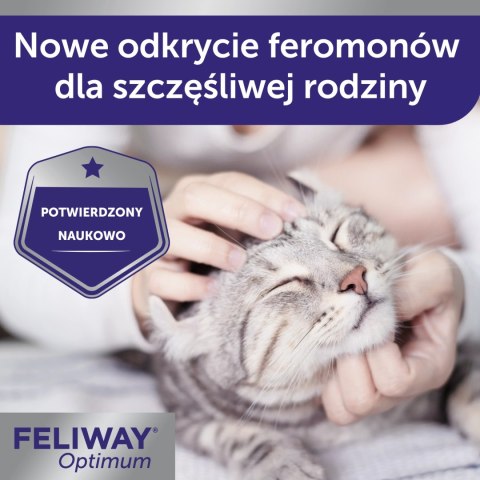 Ceva Animal Health Polska Sp. Z O.o Feliway Optimum Dyfuzor + Wkład 48ml