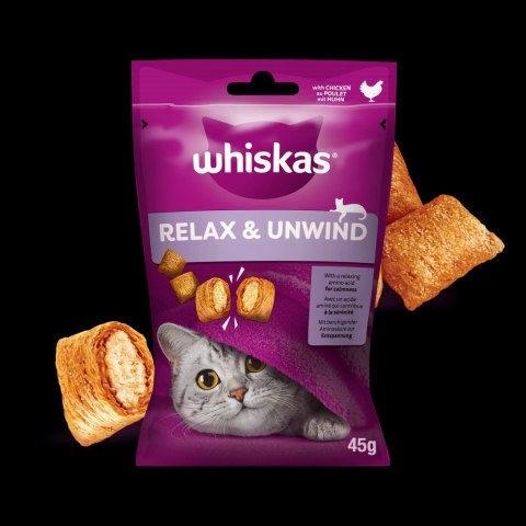 Whiskas Relaks i Odprężenie z kurczakiem 45g
