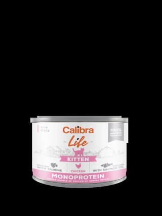 Calibra Cat Life Kitten Karma Dla Kota Z Kurczakiem 200g