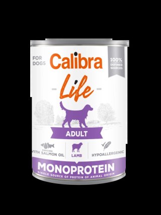 Calibra Dog Life Adult Lamb Karma Dla Psa 400g
