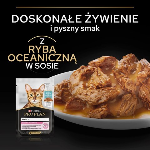 ChatGPT powiedział: Pro Plan Delicate Digestion Karma Dla Kota Z Rybą Oceaniczną 85g