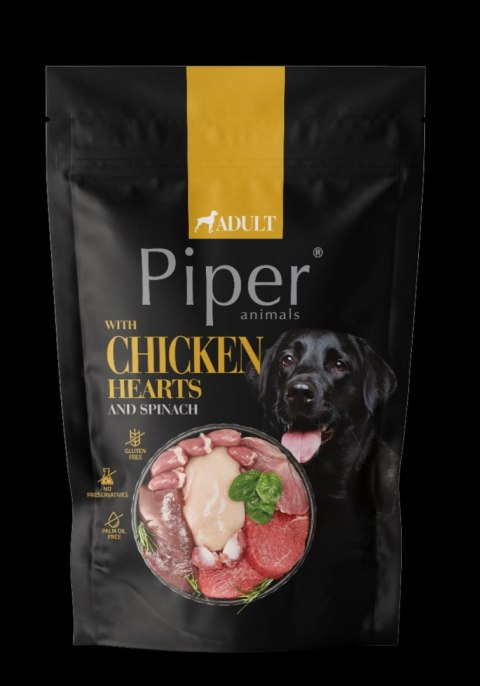 Dolina Noteci Piper Dla Psa Z Sercami Kurczaka I Szpinakiem 500g
