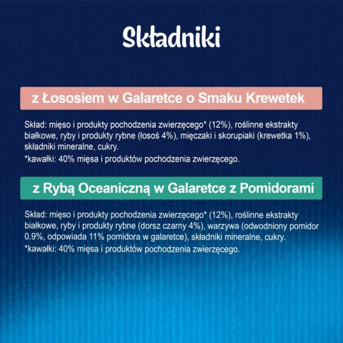 Felix Sensations Jellies Karma Dla Kota Smaki Rybne W Galaretce 4x85g