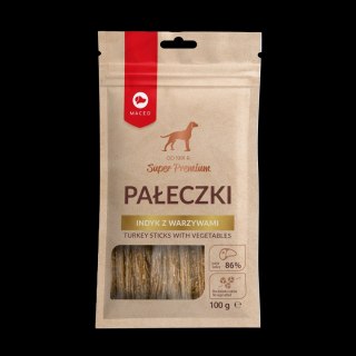 MACED Pałeczki Indyk z Warzywami 100g