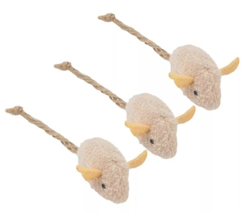 NUXIE Zabawka Dla Kota Myszka Pluszowa 5,5cm