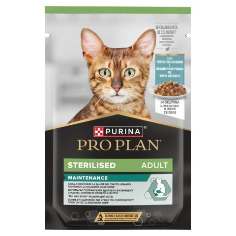 Purina Pro Plan Sterilised Karma Dla Kota Z Rybą Oceaniczną 85g