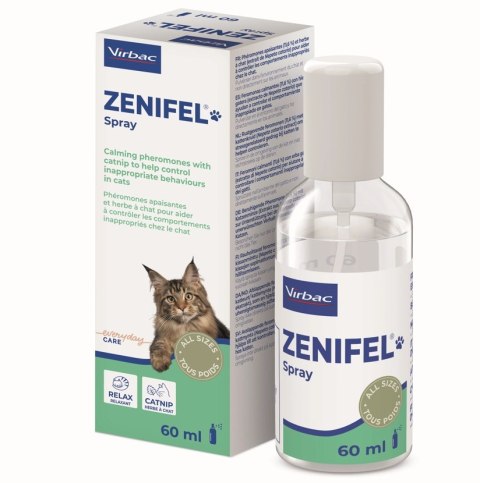 Virbac Zenifel Spray Dla Psa I Kota 60ml
