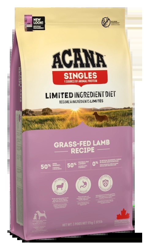 Acana Singles Grass-Fed Lamb 17kg