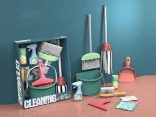 ND21_108053 Zestaw do sprzątania 10 elementow