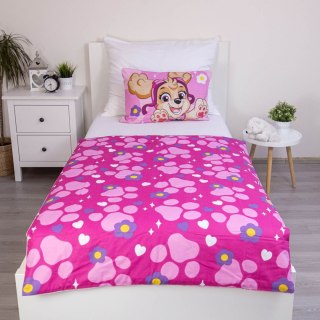 Pościel bawełna 100x135 + 40x60 Psi Patrol róż