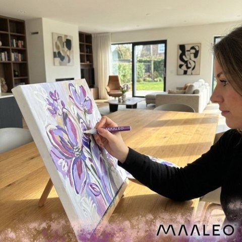 Markery akrylowe- zestaw 16 sztuk Maaleo 27051