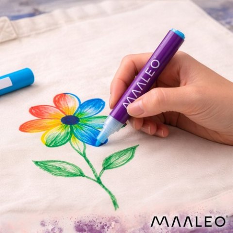 Markery akrylowe- zestaw 8 sztuk Maaleo 27052