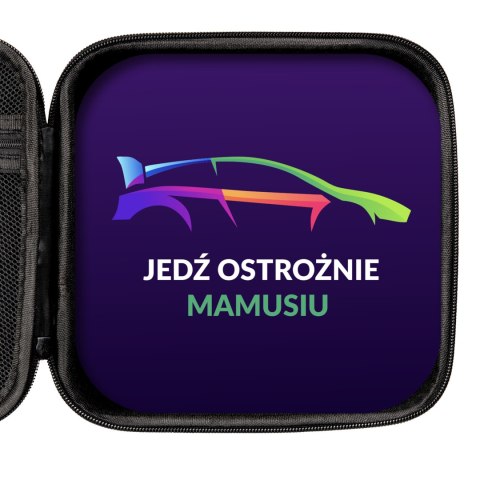 Zestaw Prezentowy dla Mamy - Jedź ostrożnie Mamusiu - bezpieczna Mama