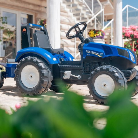 FALK Traktor na Pedały New Holland T8 z Przyczepą 3-7 lat