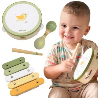 VIGA PolarB Zestaw Instrumentów Muzycznych Zielony