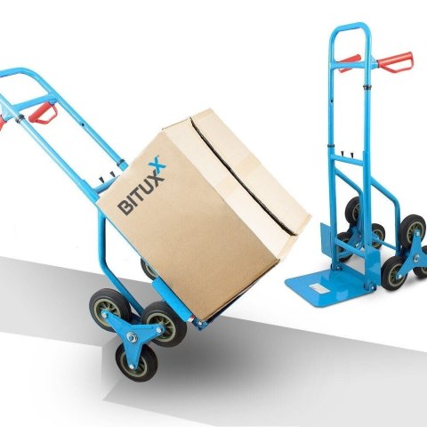 Wózek magazynowy transportowy Młynarka schokdkowy do 200kg 3 kolory