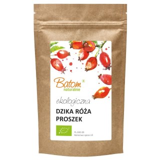 DZIKA RÓŻA PROSZEK BIO 100 g - BATOM