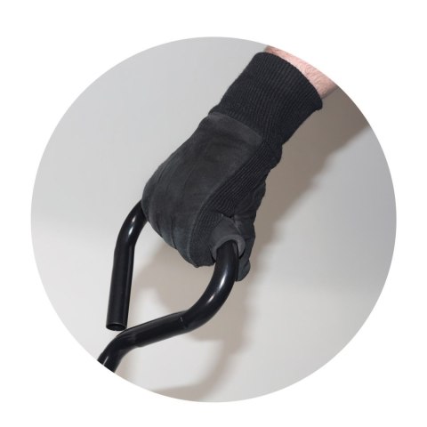 Wózek transportowy ogrodowy taczka wywrotka przyczepka rączka skrętne koła, zielony