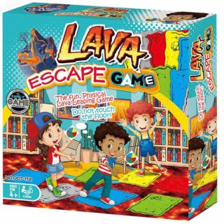 Gra Zręcznościowa podłoga to lawa dla Dzieci + Koło 20 Pól rodzinna