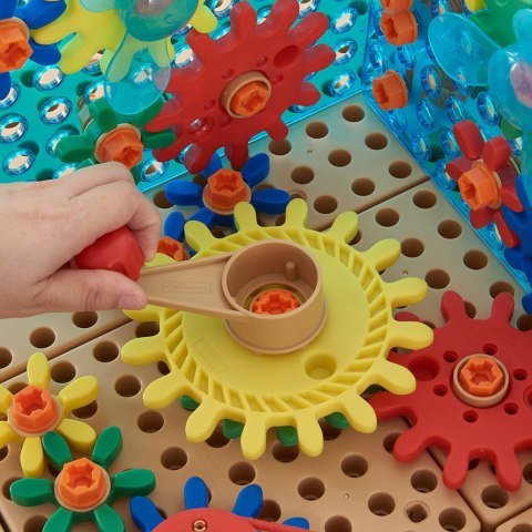 MASTERKIDZ Zestaw Akcesoriów Mix Koła Zębate do Paneli Ściennych STEM 198 el.