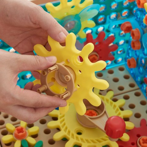 MASTERKIDZ Zestaw Akcesoriów Mix Koła Zębate do Paneli Ściennych STEM 198 el.