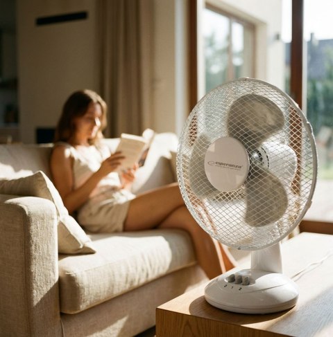 EHF004WE Esperanza wentylator 9'' biurkowy zephyr