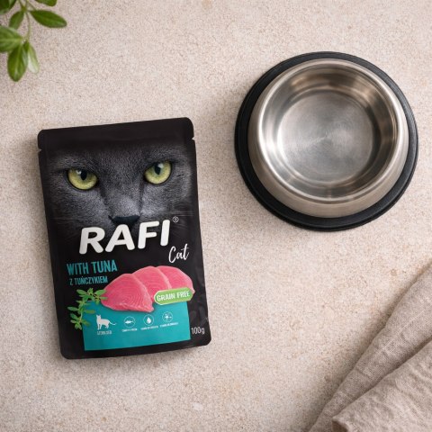 RAFI Karma Mokra Pasztet Dla Kotów Sterylizowanych z Tuńczykiem 100g - 1 szt.