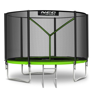 Trampolina ogrodowa 8ft/252cm z siatką zewnętrzną i drabinką Neo-Sport
