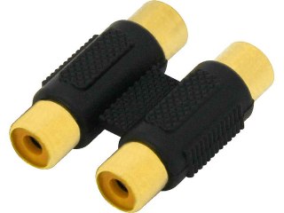 1741# Przejście rca: 2 gniazda-2 gniazda złote