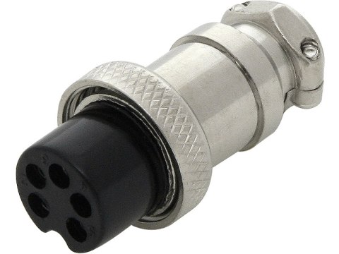 20-096# Wtyk cb mikrofonowy 5pin na kabel