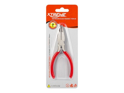 5305# Szczypce wydłużone wygięte 125mm