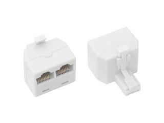 8795# Rozgałęziacz telefoniczny wtyk-2gniazda mod 8p8c