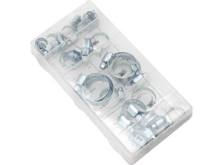 9808# Zestaw opasek zaciskowych metalowych 26sztuk