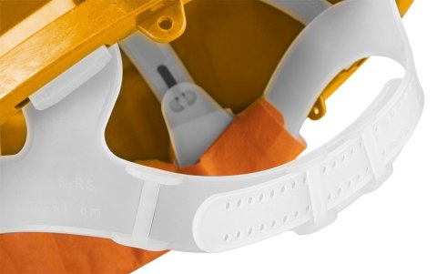 Kask ochronny atestowany, żółty