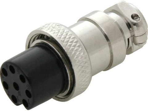 24-764# Wtyk cb mikrofonowy 8pin na kabel