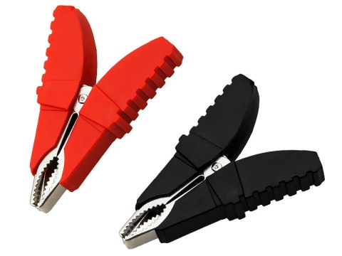 96-706# Krokodylkek 30a gruby czarny