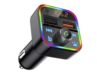74-164# Transmiter fm blow bluetooth5+qc3.0 rgb`