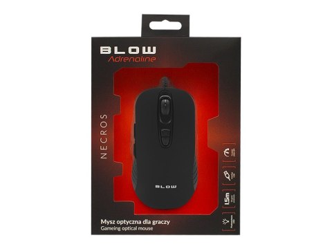 84-053# Mysz optyczna blow adrenaline necros`