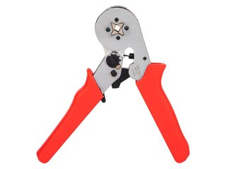 19-100# Zaciskarka konektorów tulejkowych yac-8 czerwona rączka