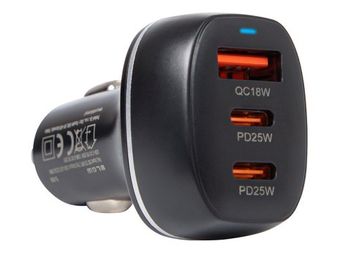 75-787# Ładowarka samochodowa g50c 3x usb-a+2xusb-c 68w
